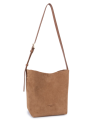 Lancaster 530-56 lancaster sac seau suede sacs-a-mains
