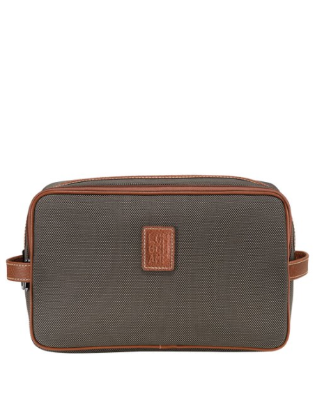 Longchamp 1005080 trousse toilette double boxford longchamp Trousses de toilette