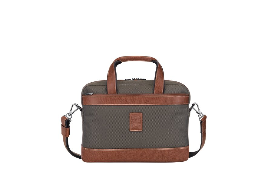Longchamp 1486080 - POLYESTER/CUIR - BRUN porte documents boxford s