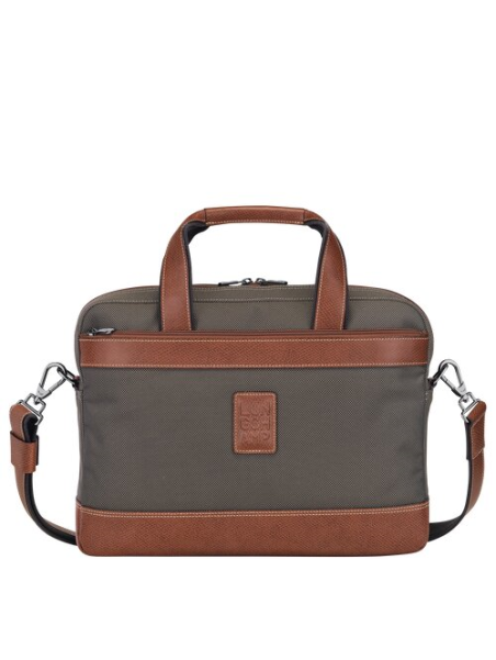 Longchamp 1486080 - POLYESTER/CUIR - BRUN porte documents boxford s