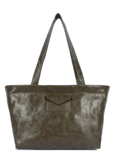 Lancaster 518-102 lancaster sac cabas main zippé maya double kba sac-a-main-shopping-toile-ou-cuir