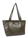 Lancaster 518-102 lancaster sac cabas main zippé maya double kba sac-a-main-shopping-toile-ou-cuir