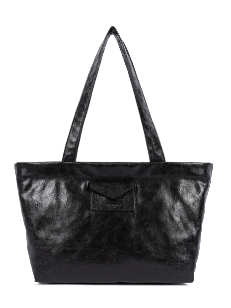 Lancaster 518-102 lancaster sac cabas main zippé maya double kba sac-a-main-shopping-toile-ou-cuir