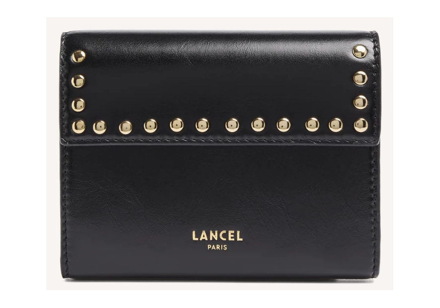 Lancel A14243 portefeuille rectangulaire à rabat studs pmpb