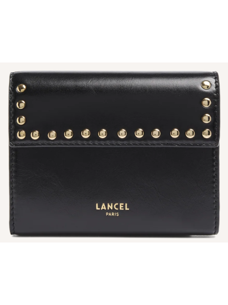 Lancel A14243 portefeuille rectangulaire à rabat studs pmpb