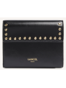 Lancel A14243 portefeuille rectangulaire à rabat studs pmpb