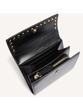 Lancel A14243 portefeuille rectangulaire à rabat studs pmpb