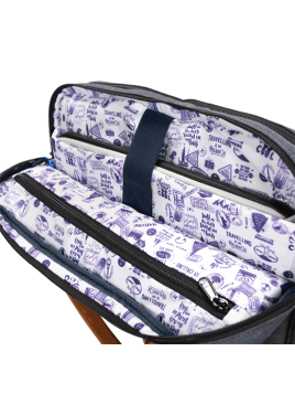 Cabaïa BAG MESSENGER - POLYESTER RECYCL porte documents/ordinateur messenger