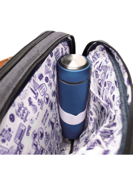 Cabaïa BAG MESSENGER - POLYESTER RECYCL porte documents/ordinateur messenger