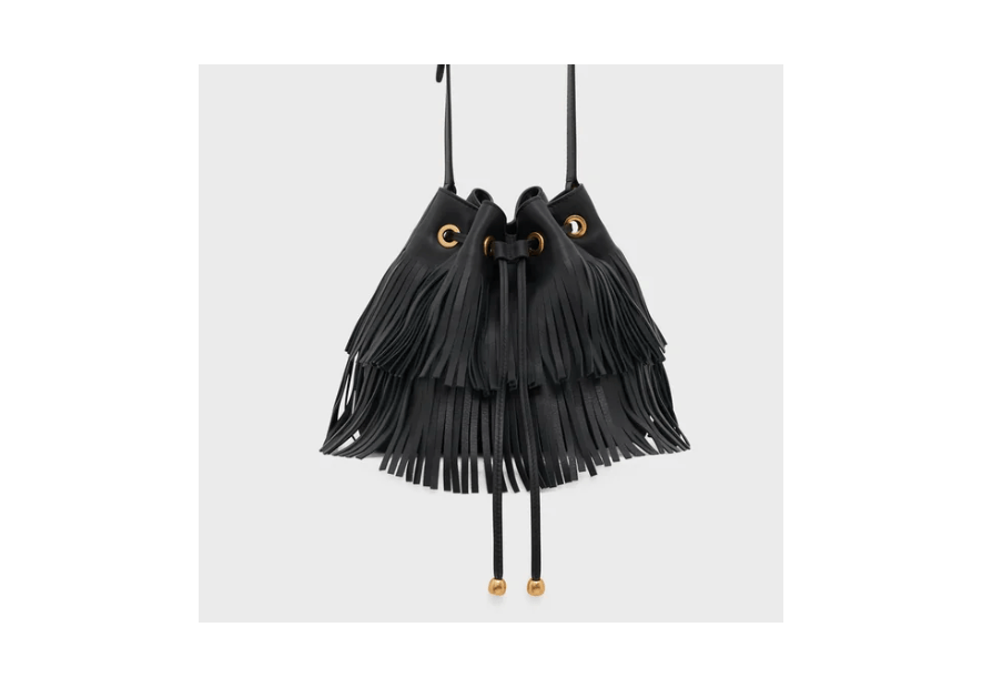 Gerard Darel LOUISON/410 sac seau à frange louison de darel Sacs à mains