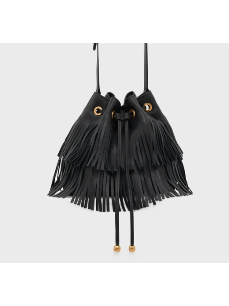 Gerard Darel LOUISON/410 sac seau à frange louison de darel sacs-a-mains