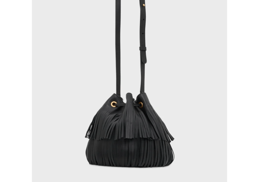 Gerard Darel LOUISON/410 sac seau à frange louison de darel Sacs à mains