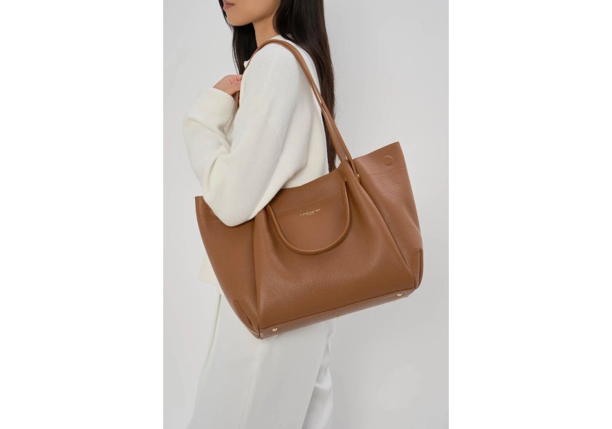 Lancaster 470-90 sac cabas lancaster le foulonné double shopping