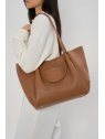 Lancaster 470-90 sac cabas lancaster le foulonné double sac-a-main-shopping-toile-ou-cuir