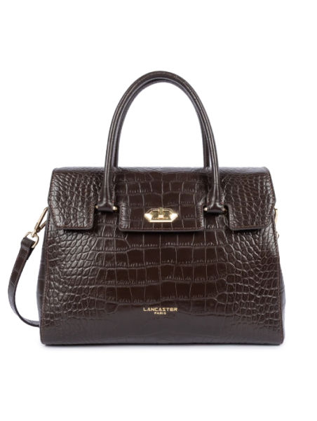 Lancaster 524-85 Exotic Croco CN - Sac rabat Sacs à mains