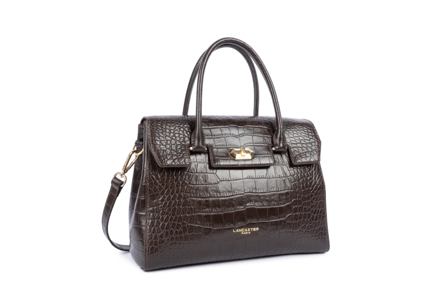 Lancaster 524-85 Exotic Croco CN - Sac rabat Sacs à mains