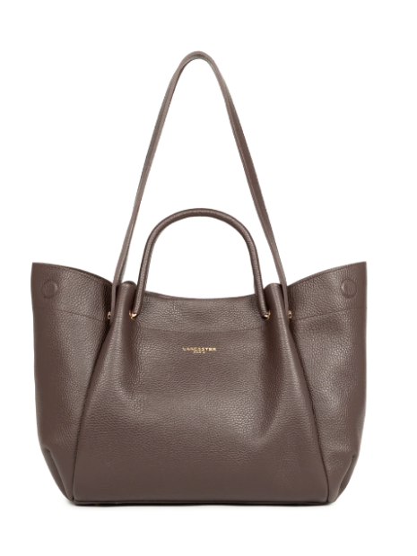 Lancaster 470-90 sac cabas lancaster le foulonné double sac-a-main-shopping-toile-ou-cuir
