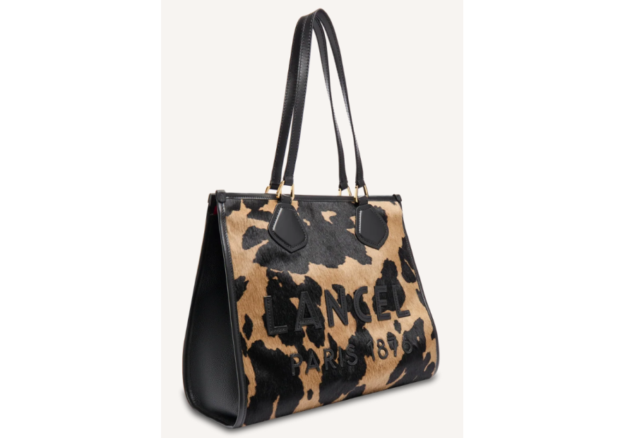 Lancel A14249 shopping jour de lancel pony cow shopping