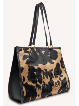 Lancel A14249 shopping jour de lancel pony cow shopping