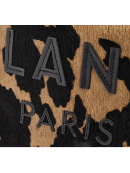Lancel A14249 shopping jour de lancel pony cow shopping