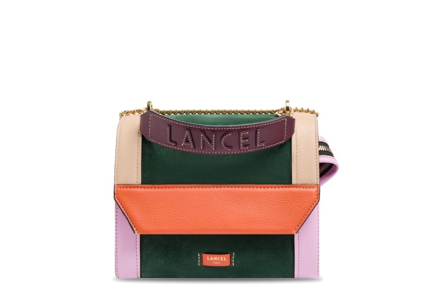 Lancel A14331 sac lancel ninon m suéde multi Sacs à mains