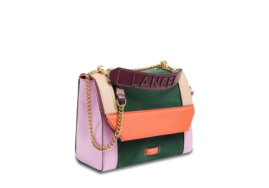 Lancel A14331 sac lancel ninon m suéde multi Sacs à mains