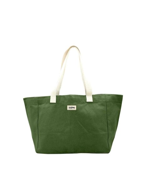 hindbag CLAUDE sac cabas claude hindbag sac-a-main-shopping-toile-ou-cuir