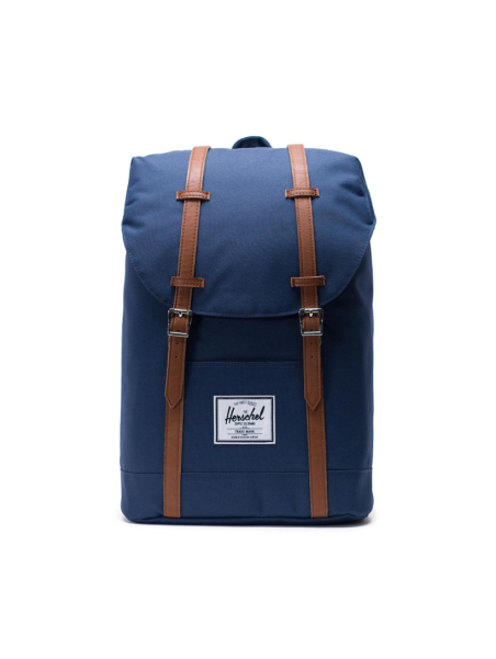 Herschel RETREAT - POLYESTER - NAVY/TAN sac à dos retreat herschel