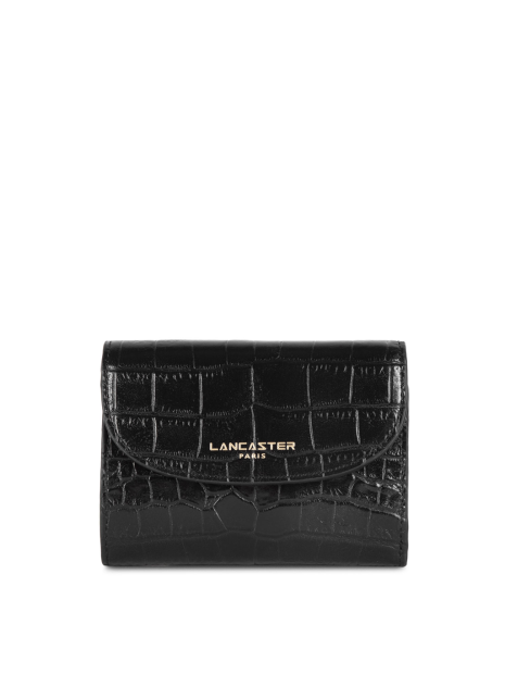 Lancaster 124-11 - VACHETTE CROCO - NOIR lancaster exotic croco pmpb pmpb