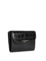 Lancaster 124-11 - VACHETTE CROCO - NOIR lancaster exotic croco pmpb pmpb