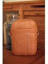 Serge Blanco VAN13019 - CUIR DE BOVIN - COGNA sac bandoulière sacoche-homme