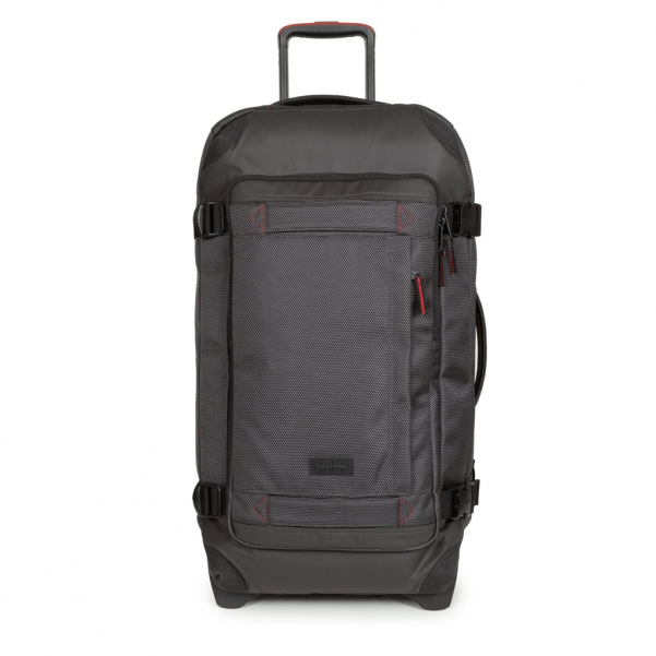 Eastpak K96D - POLYESTER - ACCENT GREY - sac à roulettes tranverz cnnct l eastpak Sac de voyage à roulettes