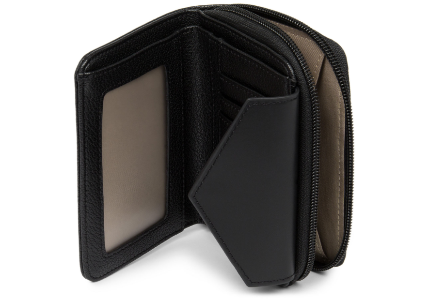 Lancaster 117-03 - TEP ET CUIR - NOIR Maya - Portefeuille