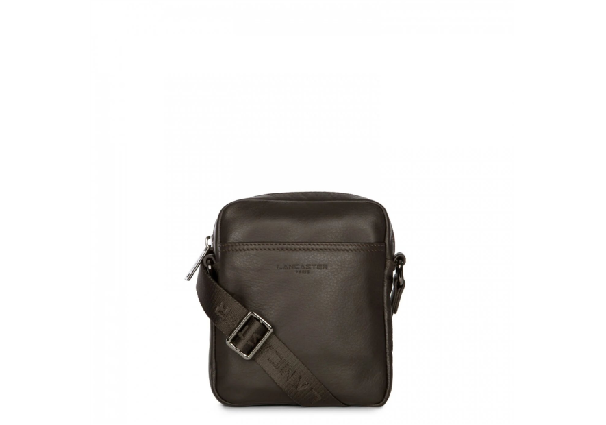 Lancaster 320-24 - CUIR DE VACHETTE - MARR sac homme medium soft vintage