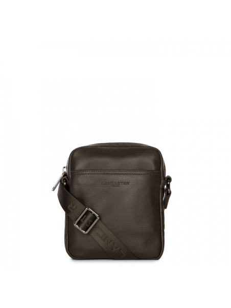 Lancaster 320-24 - CUIR DE VACHETTE - MARR sac homme medium soft vintage