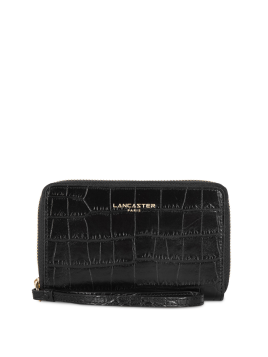 Lancaster 124-12 Exotic Croco CN - Portefeuille pmpb femme