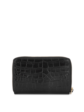 Lancaster 124-12 - VACHETTE CROCO - NOIR Exotic Croco CN - Portefeuille