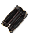 Lancaster 124-12 - VACHETTE CROCO - NOIR Exotic Croco CN - Portefeuille pmpb-femme
