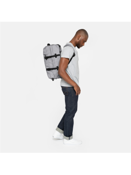Eastpak K96L - POLYESTER - SUNDAY GREY sac de voyage roulettes strapverz s
