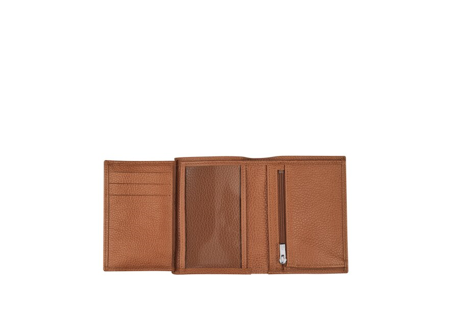 Longchamp 3528021 - CUIR DE VACHETTE - CAR portefeuille européen le foulonné longchamp