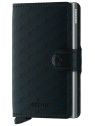 Secrid MOP - ALUMINIUM/CUIR - BLACK/TIT porte cartes miniwallet optical porte-cartes
