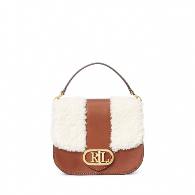 Ralph Lauren ADDIE 19 - VACHETTE ET MOUTON -  ralph lauren addie 19 sac rabat s Sac business