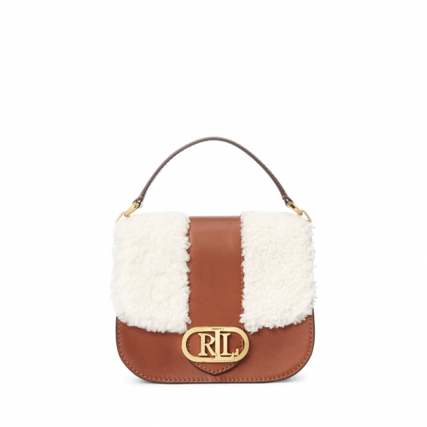 Ralph Lauren ADDIE 19 - VACHETTE ET MOUTON -  ralph lauren addie 19 sac rabat s sac-business