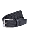 Miguel Bellido 00394 - ELASTIQUE/CUIR - CIEL/CO miguel bellido- elastic - ceinture mixte ceintures