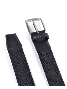 Miguel Bellido 00394 - ELASTIQUE/CUIR - CIEL/CO miguel bellido- elastic - ceinture mixte
