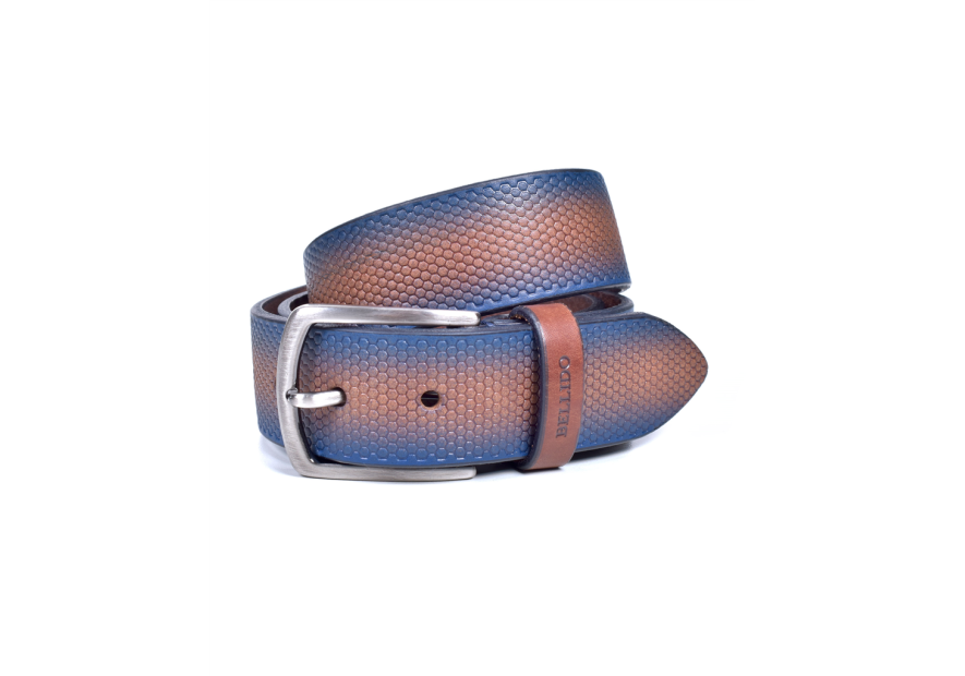 Miguel Bellido 00605 - CUIR DE VACHETTE - COGNA miguel bellido sport bicolore