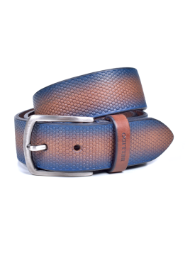 Miguel Bellido 00605 - CUIR DE VACHETTE - COGNA miguel bellido sport bicolore