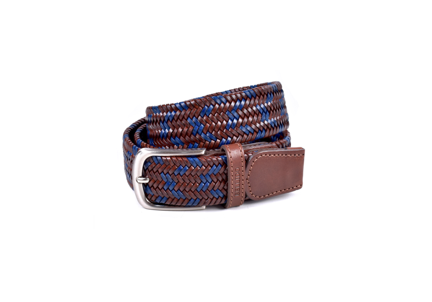 Miguel Bellido 00935 - CUIR DE VACHETTE - COGNA miguel bellido elastic cuir ceinture