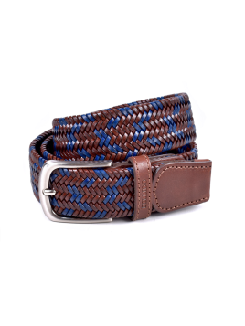 Miguel Bellido 00935 - CUIR DE VACHETTE - COGNA miguel bellido elastic cuir ceinture