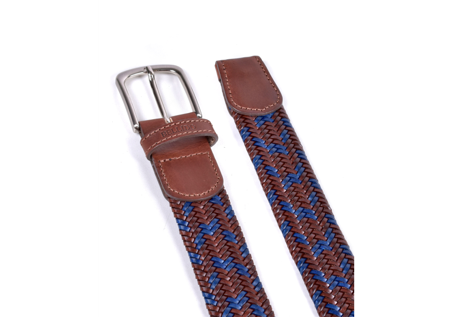 Miguel Bellido 00935 - CUIR DE VACHETTE - COGNA miguel bellido elastic cuir ceinture